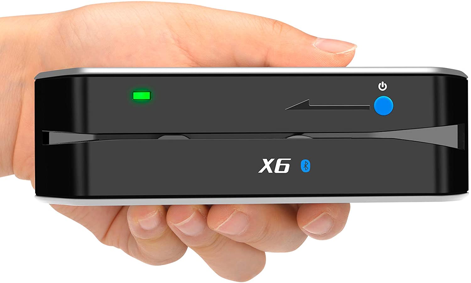 TNAIVE X6 Bluetooth Card Reader Writer USB 3 Tracks Swipe Encoder